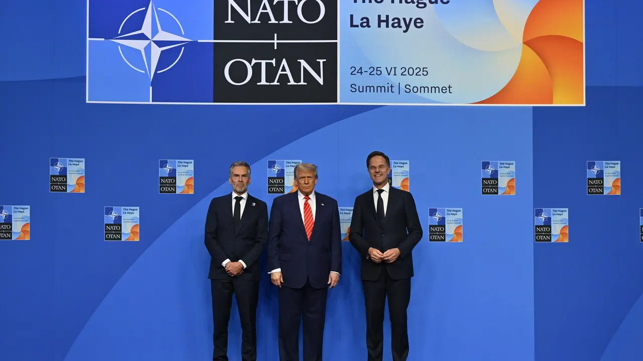 El presidente de Estados Unidos, Donald Trump, en la cumbre de la OTAN./ EP