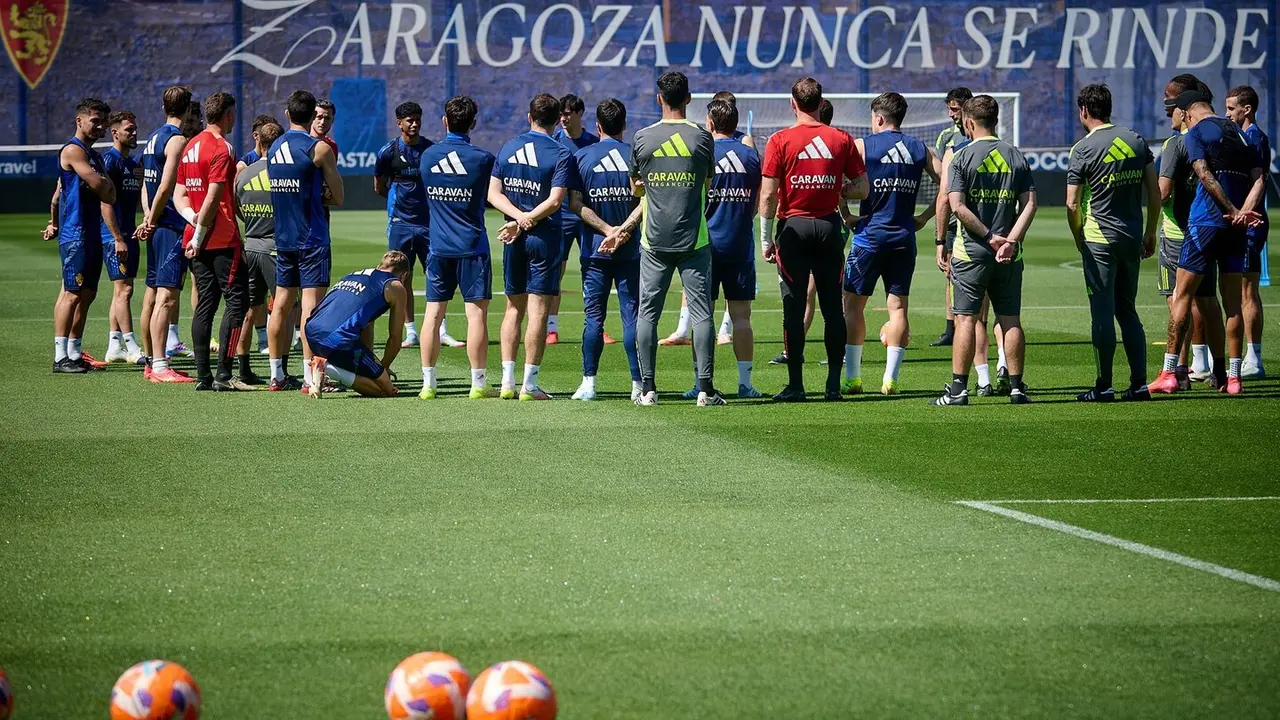 Entrenamiento Real Zaragoza / REAL ZARAGOZA