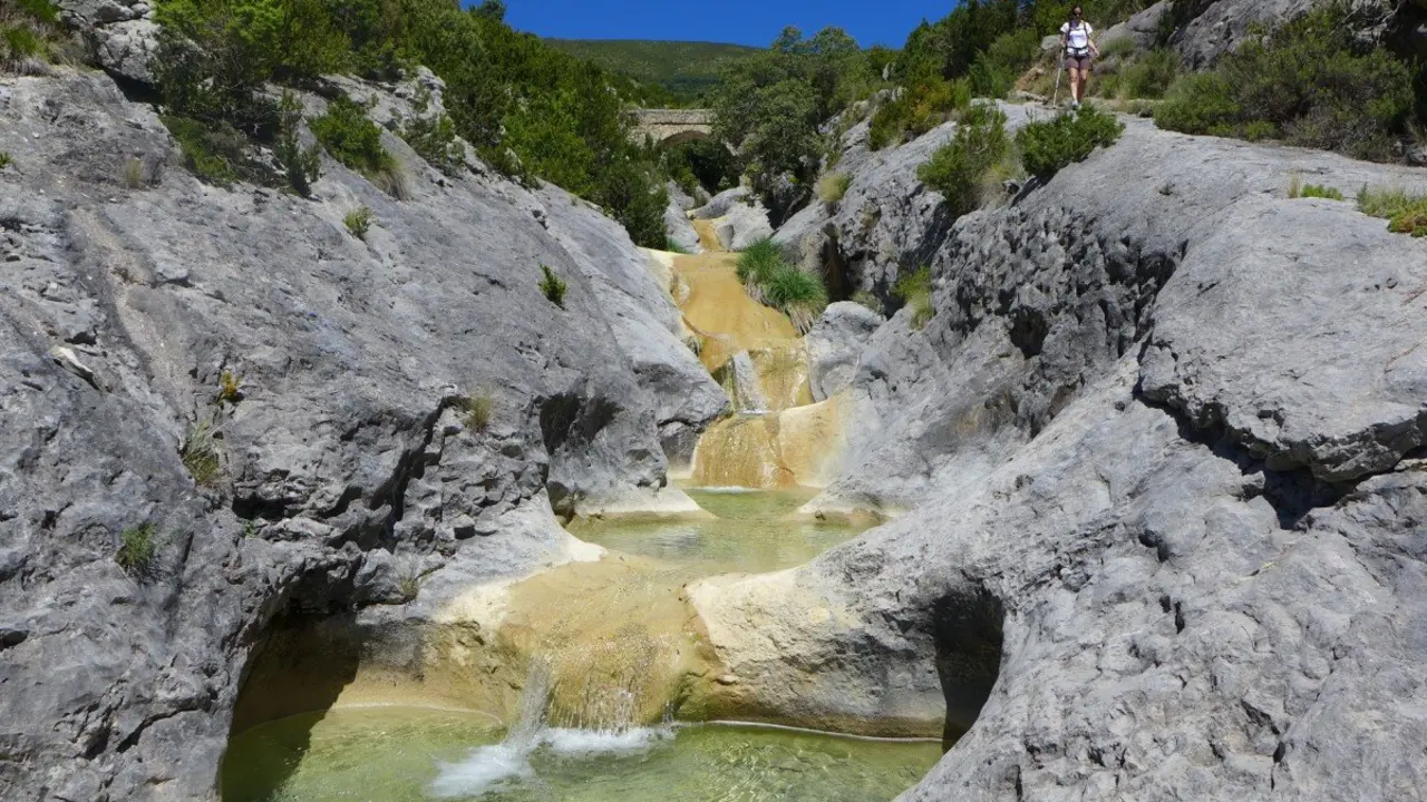 Pozas del barranco de Ascaso ./ Excursiones por Huesca