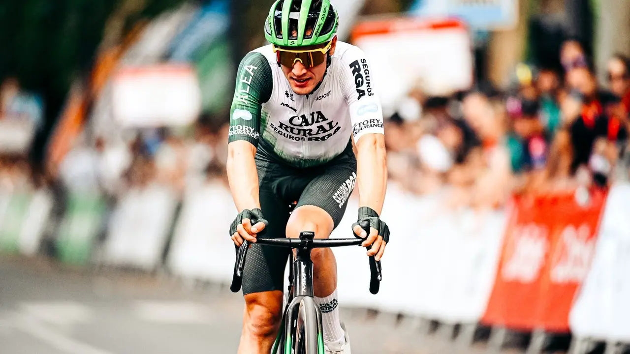 Fernando Barcel&oacute;, subcampe&oacute;n de Espa&ntilde;a de ciclismo / Real Federaci&oacute;n Espa&ntilde;ola de Ciclismo