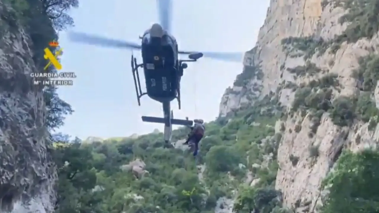 Rescates de la Guardia Civil en el Pirineo este fin de semana