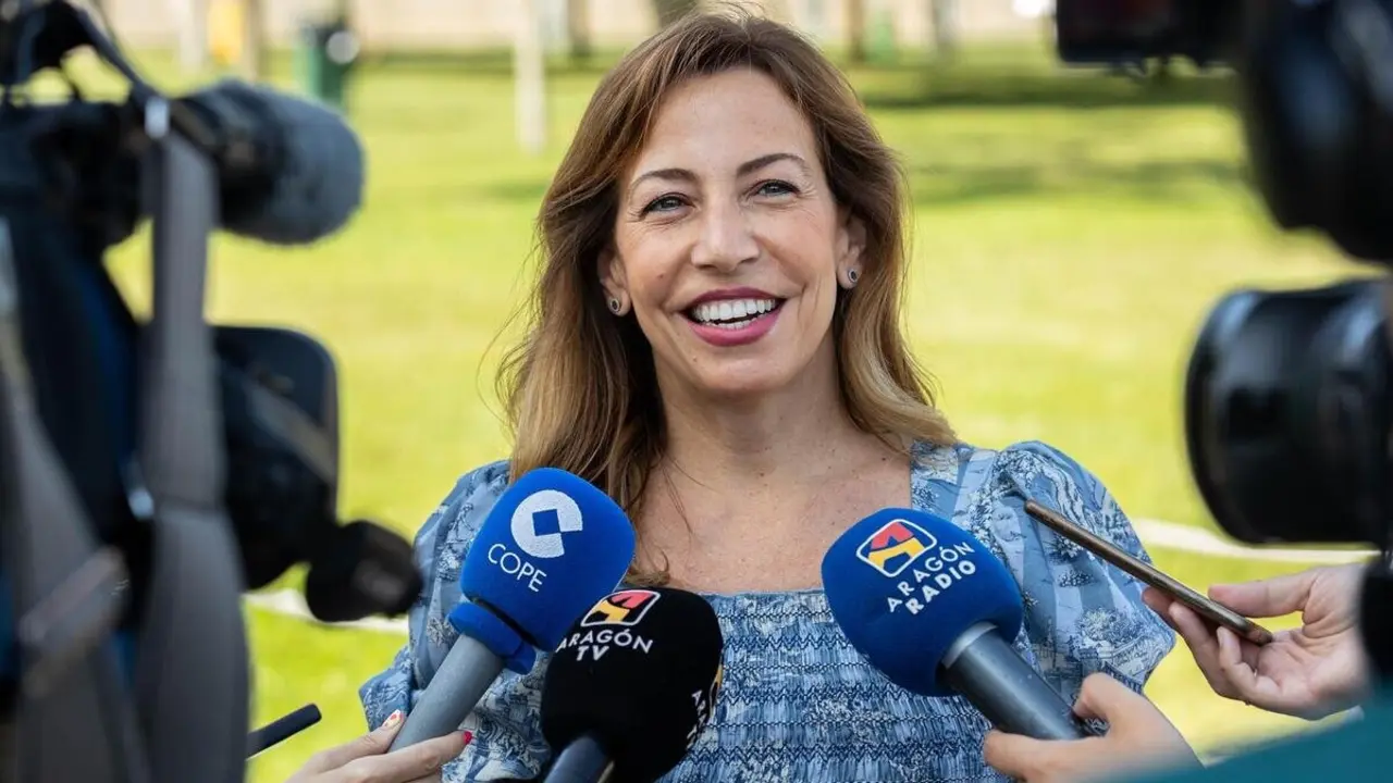 La alcaldesa de Zaragoza, Natalia Chueca / Miguel G. Garc&iacute;a