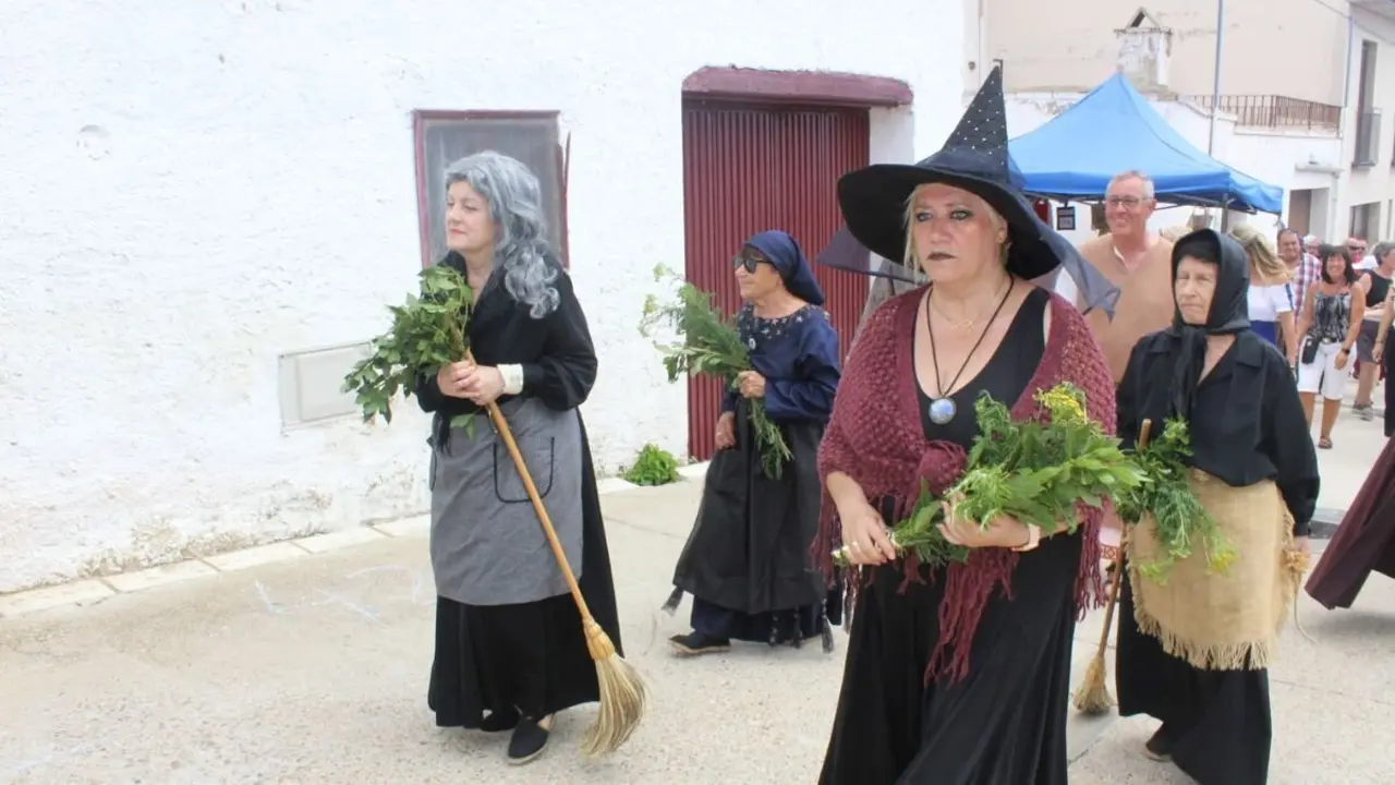 Una edici&oacute;n anterior de la Feria de la Brujer&iacute;a de Trasmoz. / ASOCIACI&Oacute;N EL EMBRUJO DE TRASMOZ