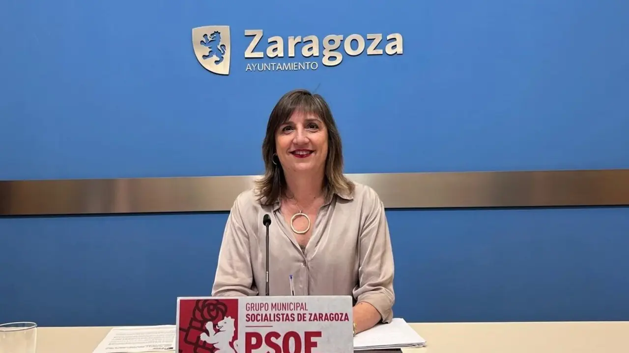 Archivo - La portavoz socialista en el Ayuntamiento de Zaragoza, Lola Ranera.
- PSOE - Archivo