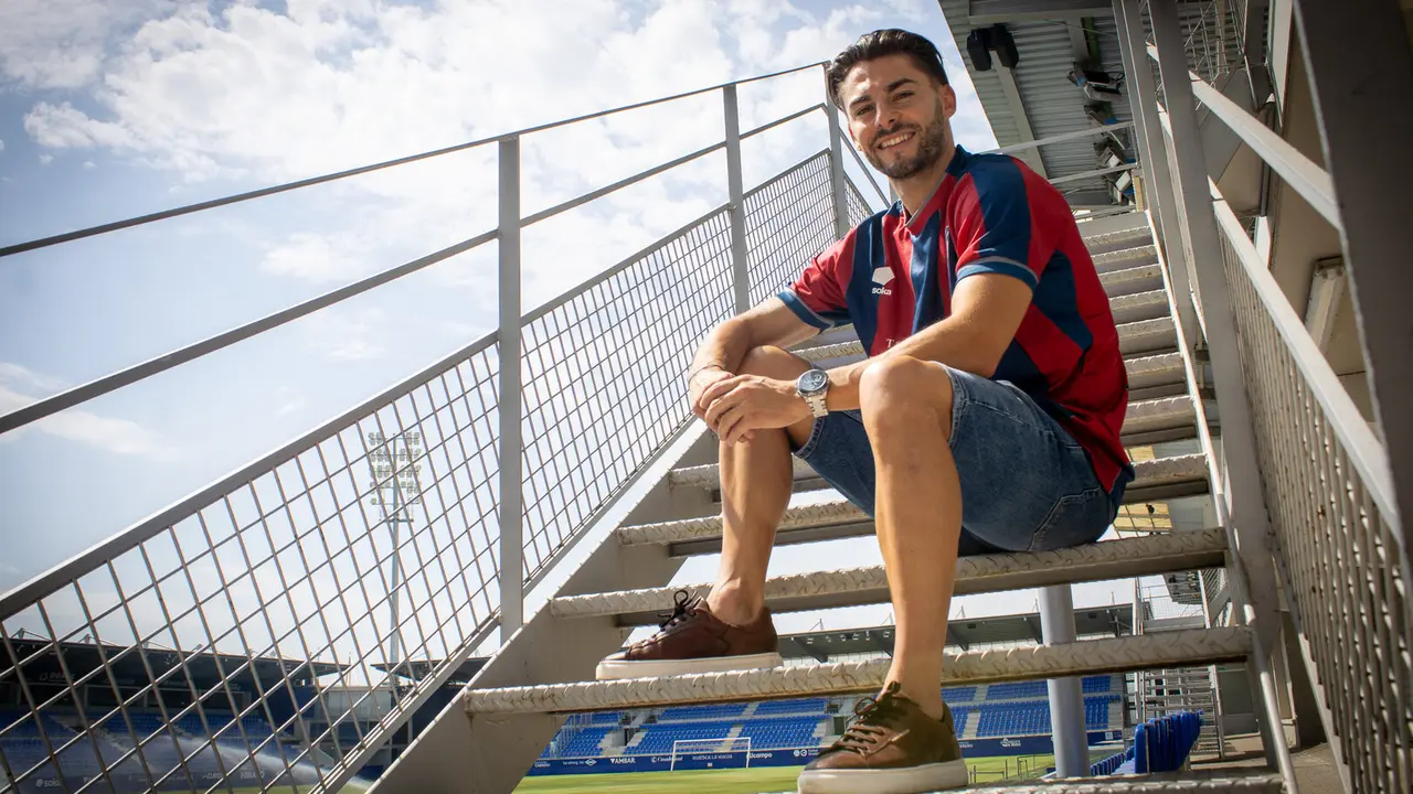 Liberto Beltr&aacute;n, uno de los fichajes de la SD Huesca
