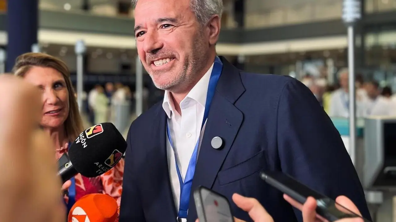 El presidente del Gobierno de Arag&oacute;n, Jorge Azc&oacute;n.