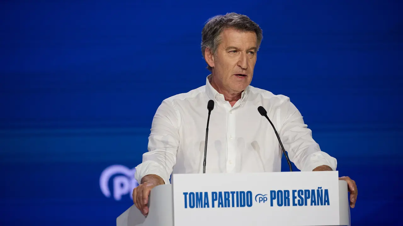 El presidente del PP, Alberto N&uacute;&ntilde;ez Feij&oacute;o./ EP