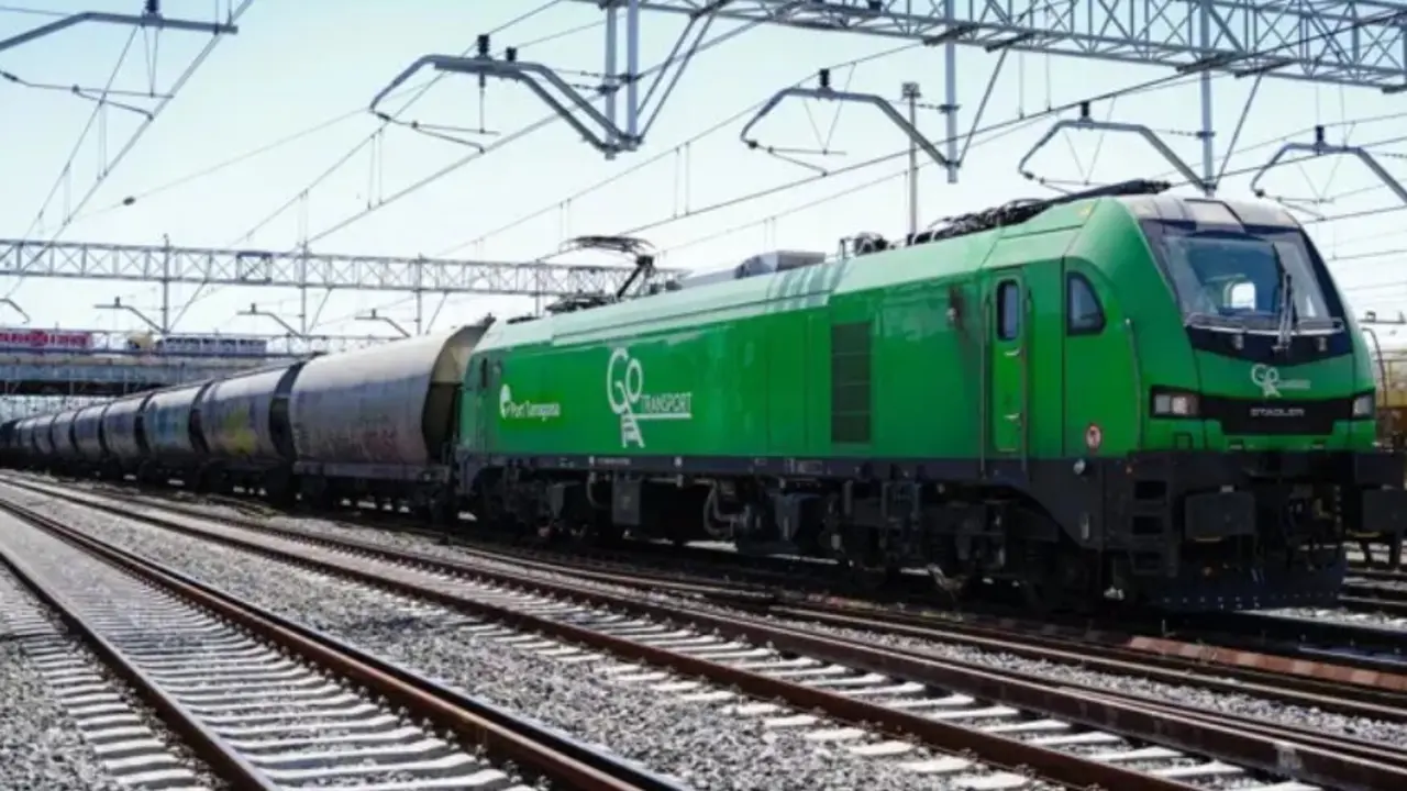 Uno de los trenes del proyecto. - PORT DE TARRAGONA