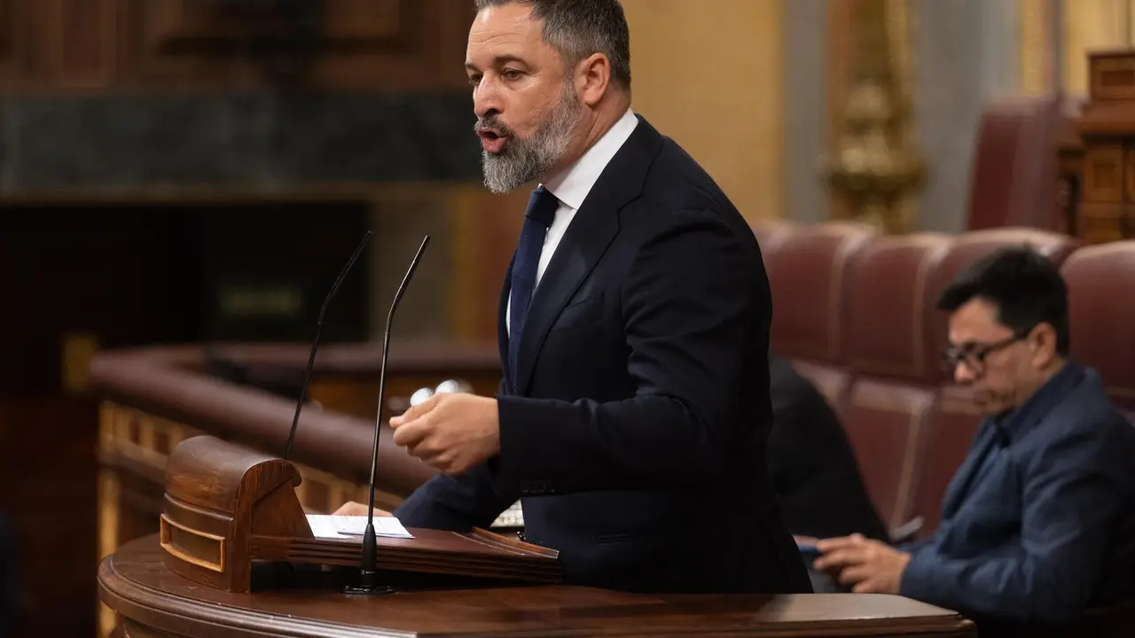 El presidente de VOX, Santiago Abascal. / EP