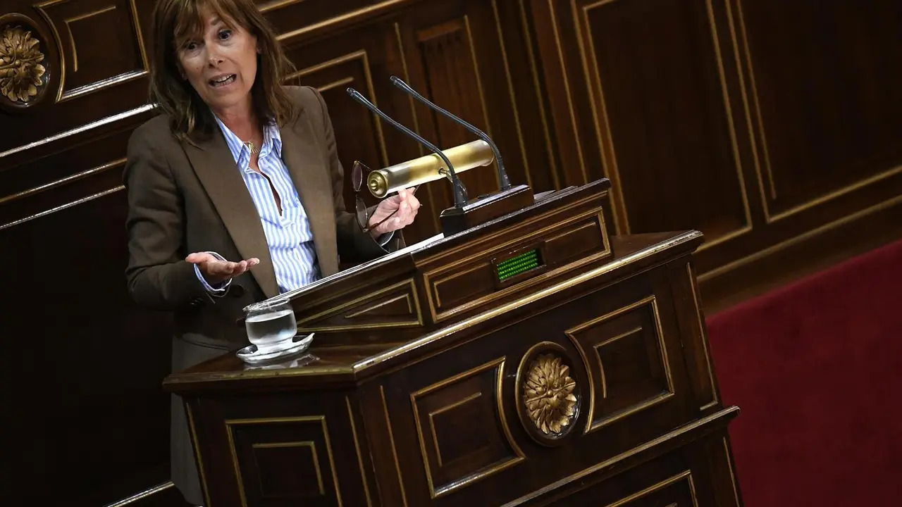 Uxue Barkos, senadora auton&oacute;mica por Navarra. / EP