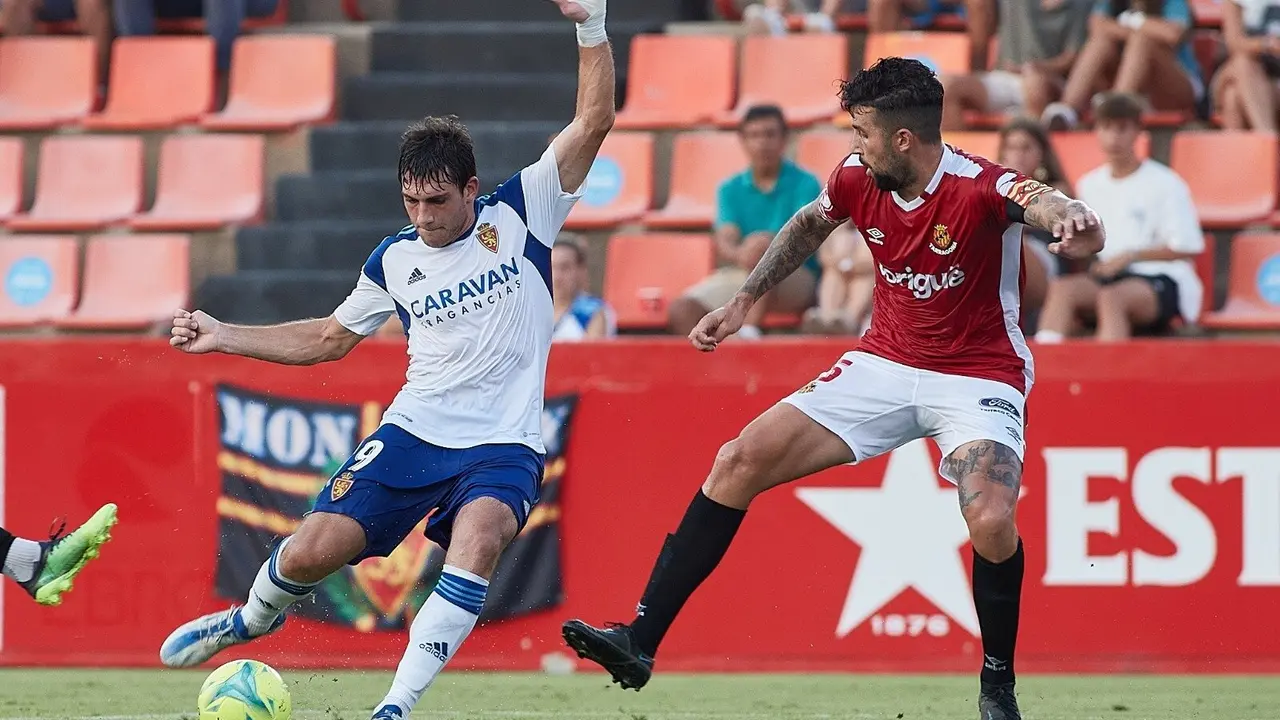 Imagen de uno de los &uacute;ltimos partidos entre N&aacute;stic y Real Zaragoza
