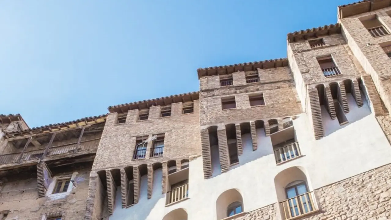 Casas colgantes de Tarazona. / TURISMO DE ARAG&Oacute;N
