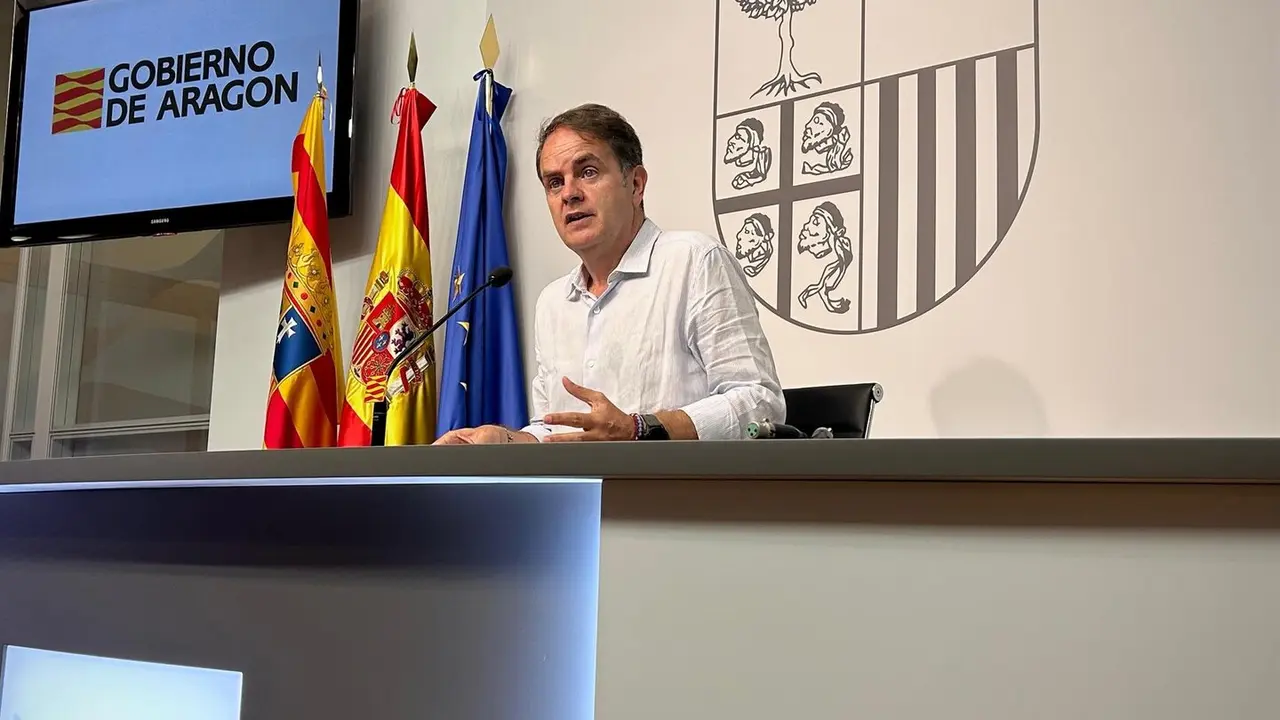 El consejero de Hacienda del Gobierno de Arag&oacute;n, Roberto Berm&uacute;dez de Castro