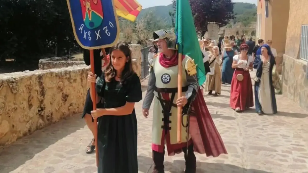 Una edici&oacute;n pasada de las Jornadas Medievales de Anento. / Turismo Anento