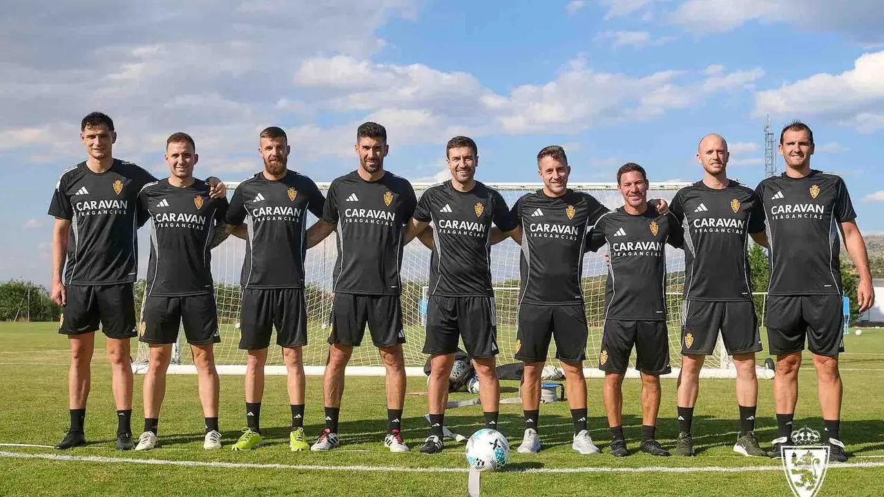 Cuerpo t&eacute;cnico del Real Zaragoza / REAL ZARAGOZA
