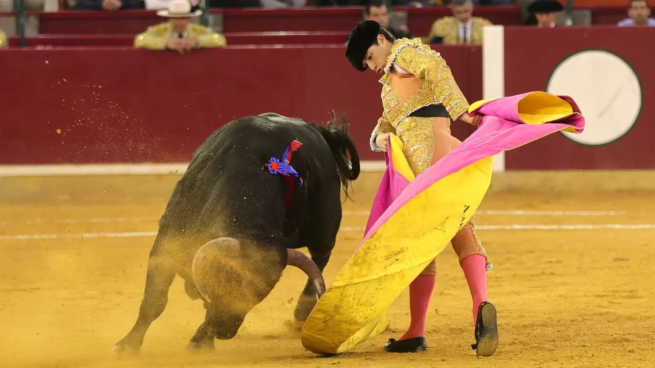 Aar&oacute;n Palacio, en el Coso de La Misericordia