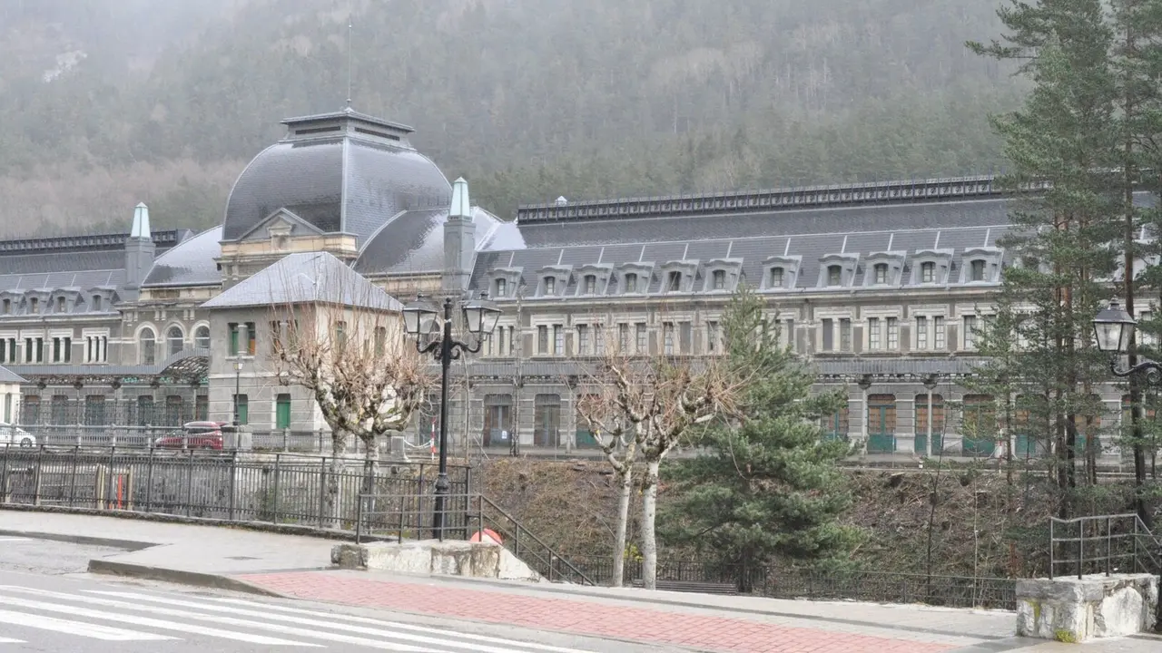 Estaci&oacute;n de Canfranc./ EP