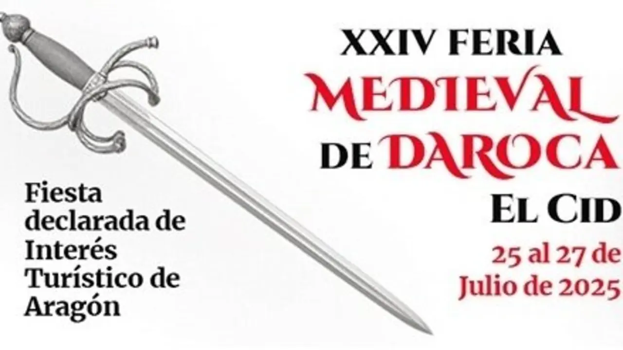 Daroca celebra su XXIV Feria Medieval del 25 al 27 de julio