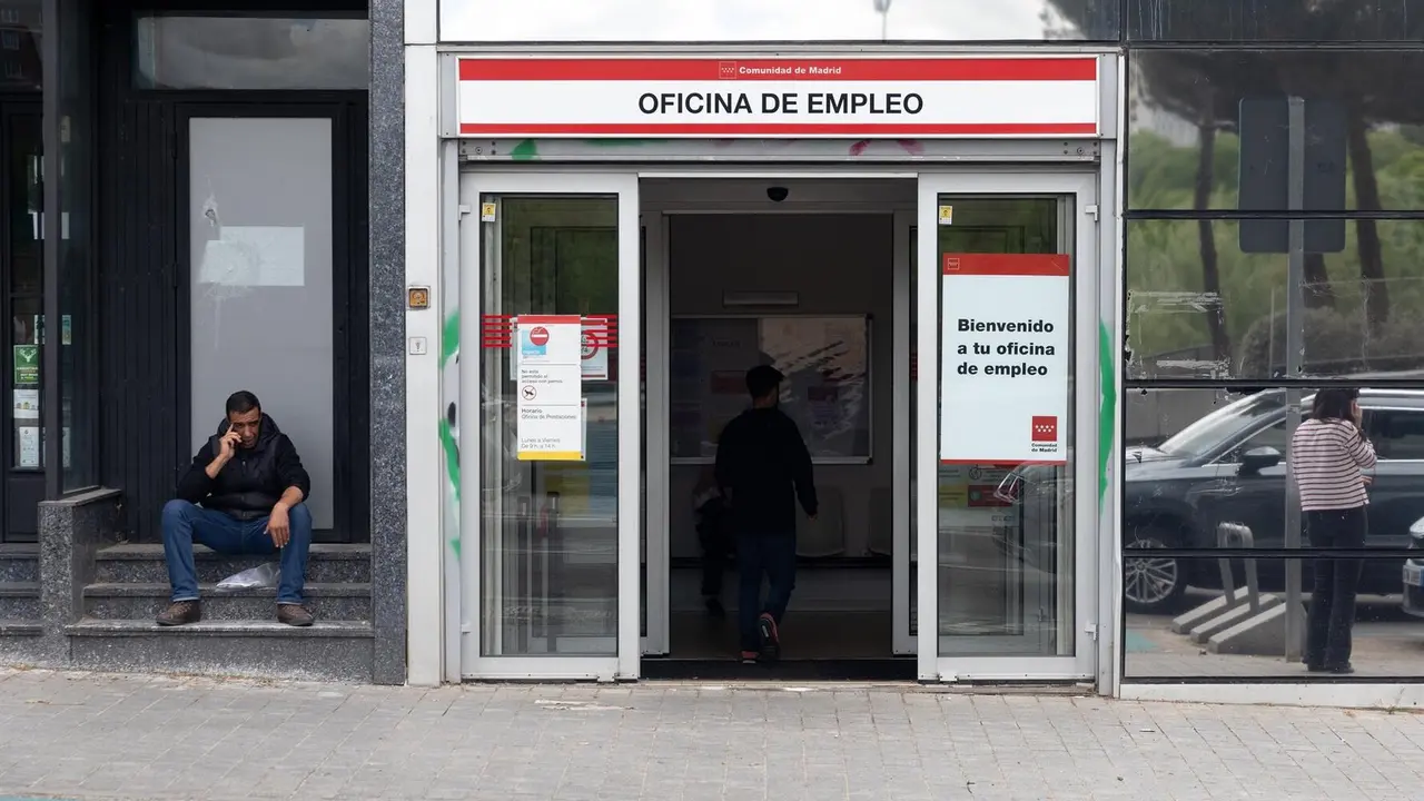 Entrada a una oficina del SEPE