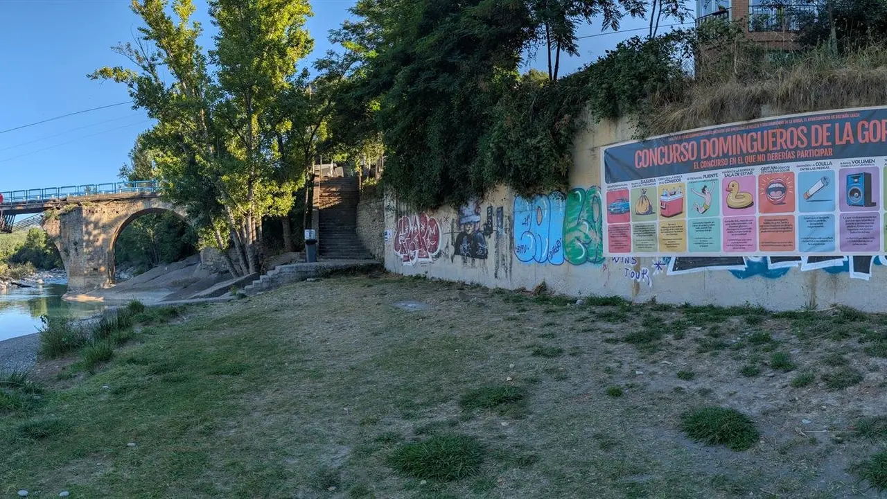 Entorno del r&iacute;o Ara. / Ayuntamiento de Bolta&ntilde;a.