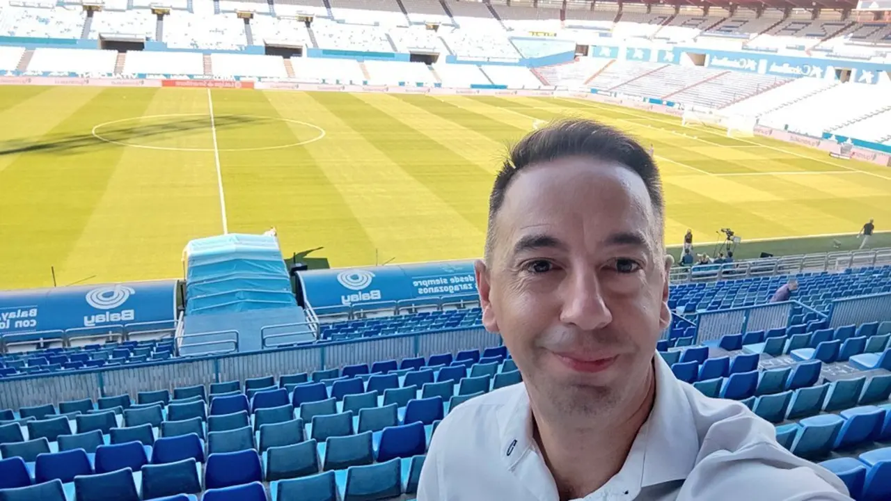 David Garc&iacute;a hab&iacute;a sido el speaker del Real Zaragoza durante 17 temporadas