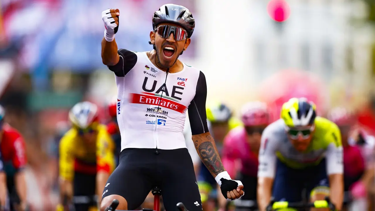 Sebasti&aacute;n Molano, &uacute;ltimo ganador de La Vuelta en Zaragoza / La Vuelta