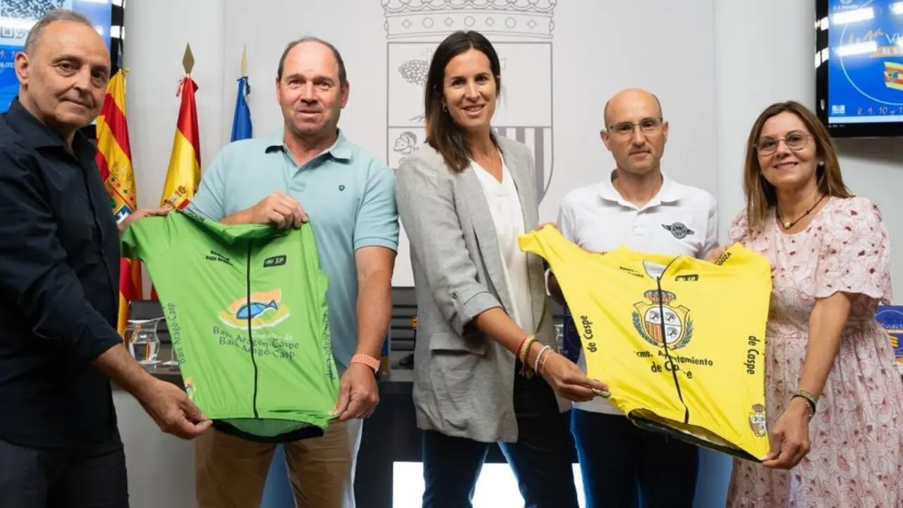 Presentaci&oacute;n de la Vuelta Ciclista al Bajo Arag&oacute;n.
- DGA.
