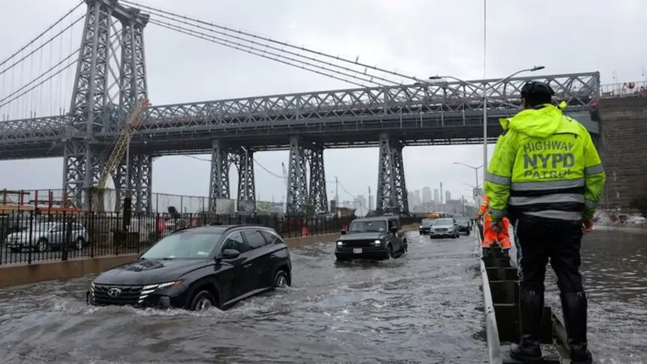 Inundaciones en New York y New Jersey