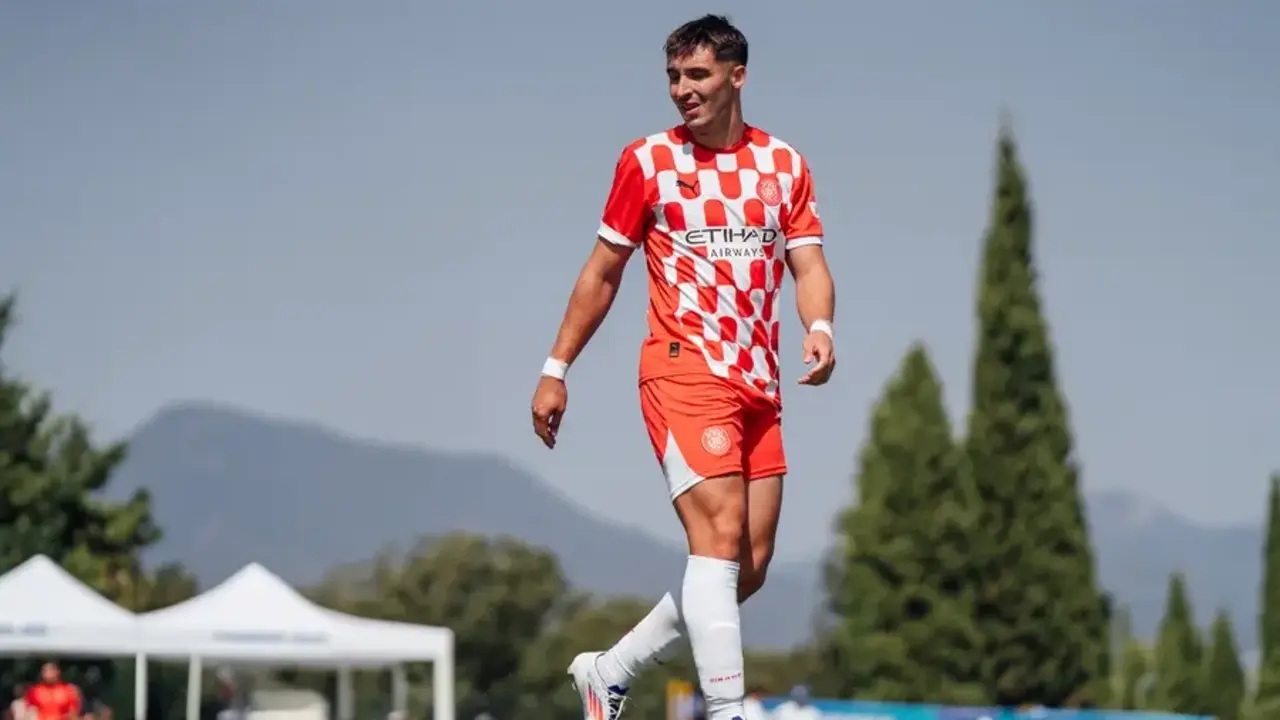 Valery Fern&aacute;ndez durante su etapa en el Girona