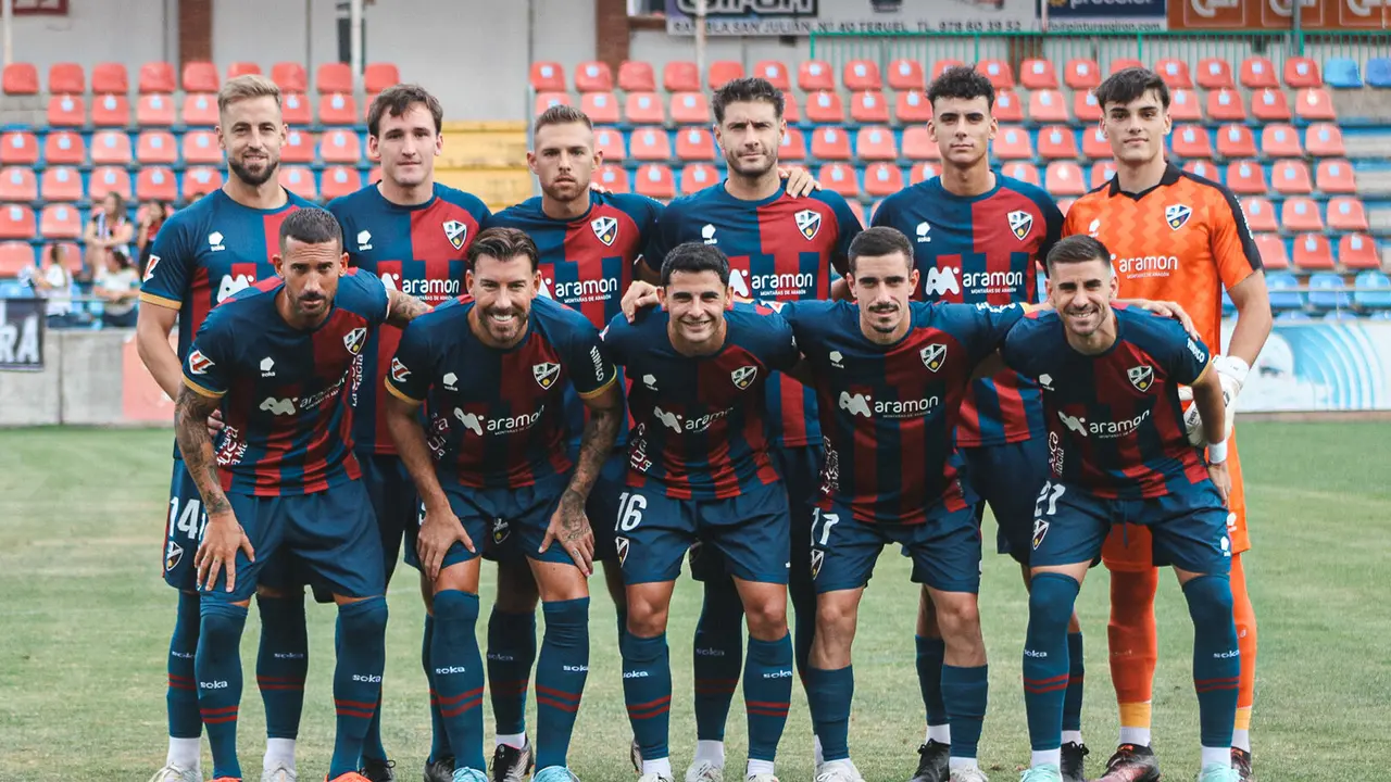 Once inicial de la SD Huesca ante el Castell&oacute;n en pretemporada