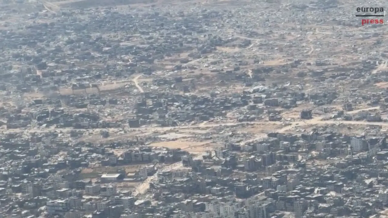 Vista a&eacute;rea de Gaza. / EP