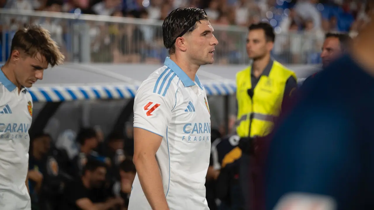 Ra&uacute;l Guti durante el Real Zaragoza - SD Huesca en el Memorial Carlos Lapetra / Marcos Cebri&aacute;n