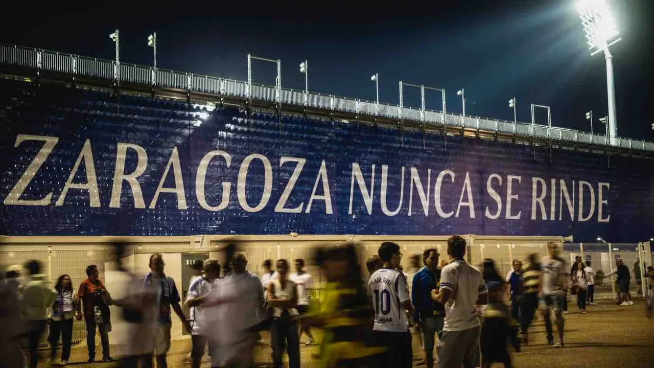 Afici&oacute;n del Real Zaragoza / MARCOS CEBRI&Aacute;N