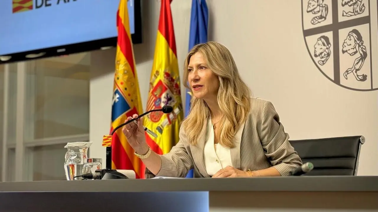La vicepresidenta del Gobierno de Arag&oacute;n, Mar Vaquero.
- DGA.