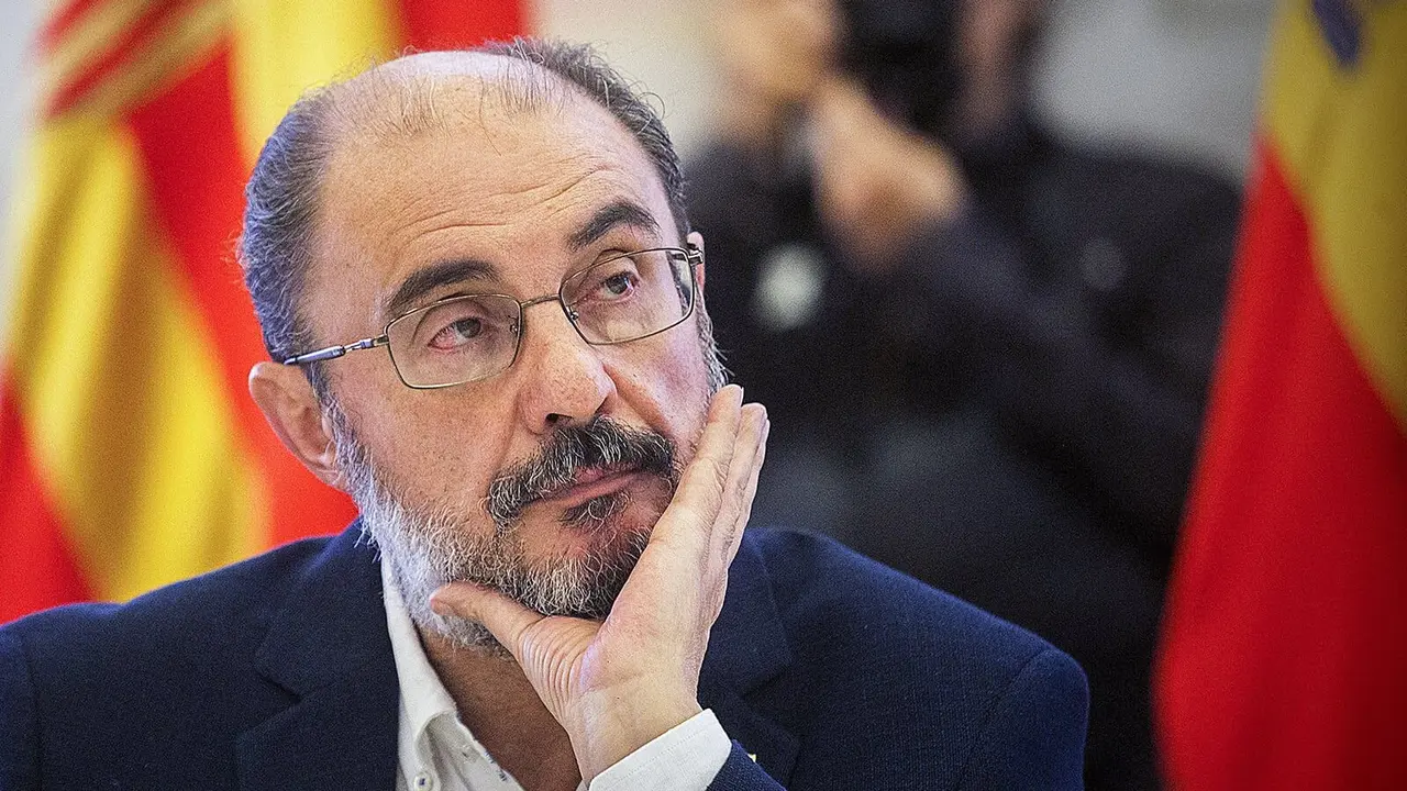 Javier Lamb&aacute;n. expresidente de Arag&oacute;n