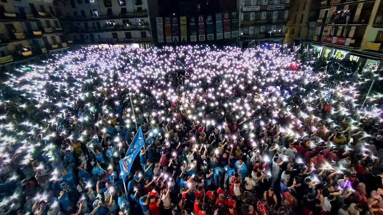 Final de las fiestas de San Roque en Calatayud