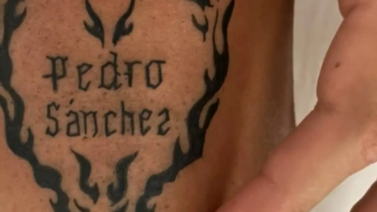 Tatuaje Pedro S&aacute;nchez