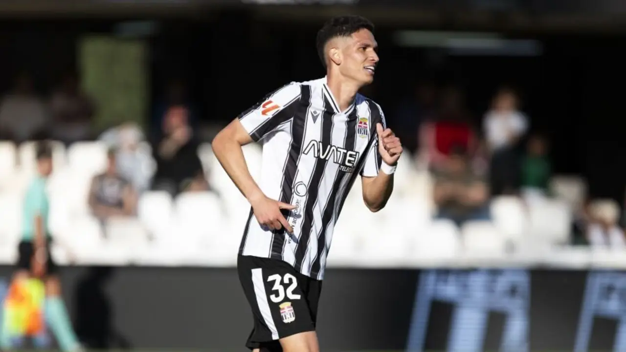 Daniel luna con el Cartagena / LaLiga