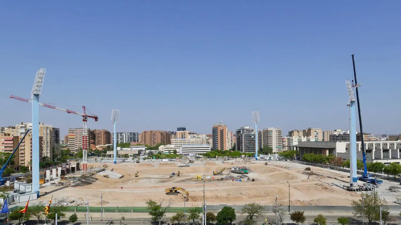El Ibercaja Romareda afronta una esperada reforma que lo convertir&aacute; en un estadio de primer nivel ./ Nueva Romareda SL