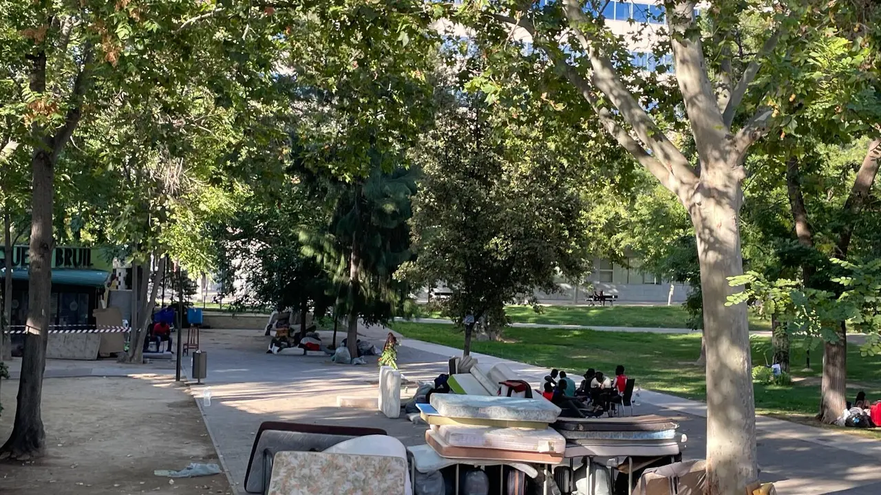 Estado actual del Parque Bruil de Zaragoza. / Imagen cedida a HOY ARAG&Oacute;N