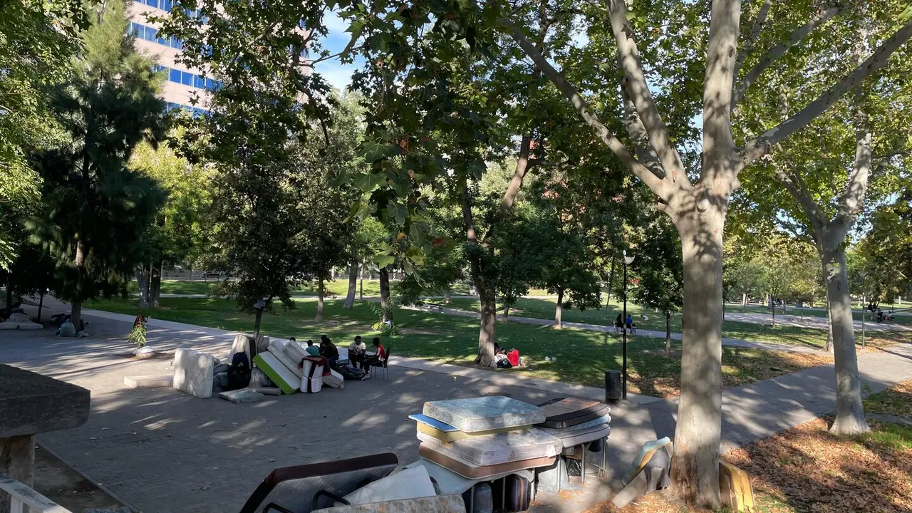 Estado actual del Parque Bruil de Zaragoza. / Imagen cedida a HOY ARAG&Oacute;N