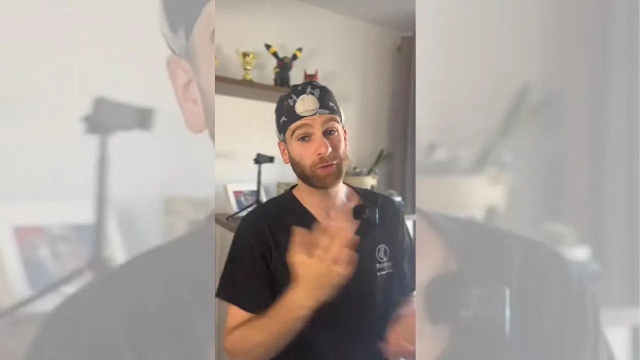 Captura del v&iacute;deo de @podomanu