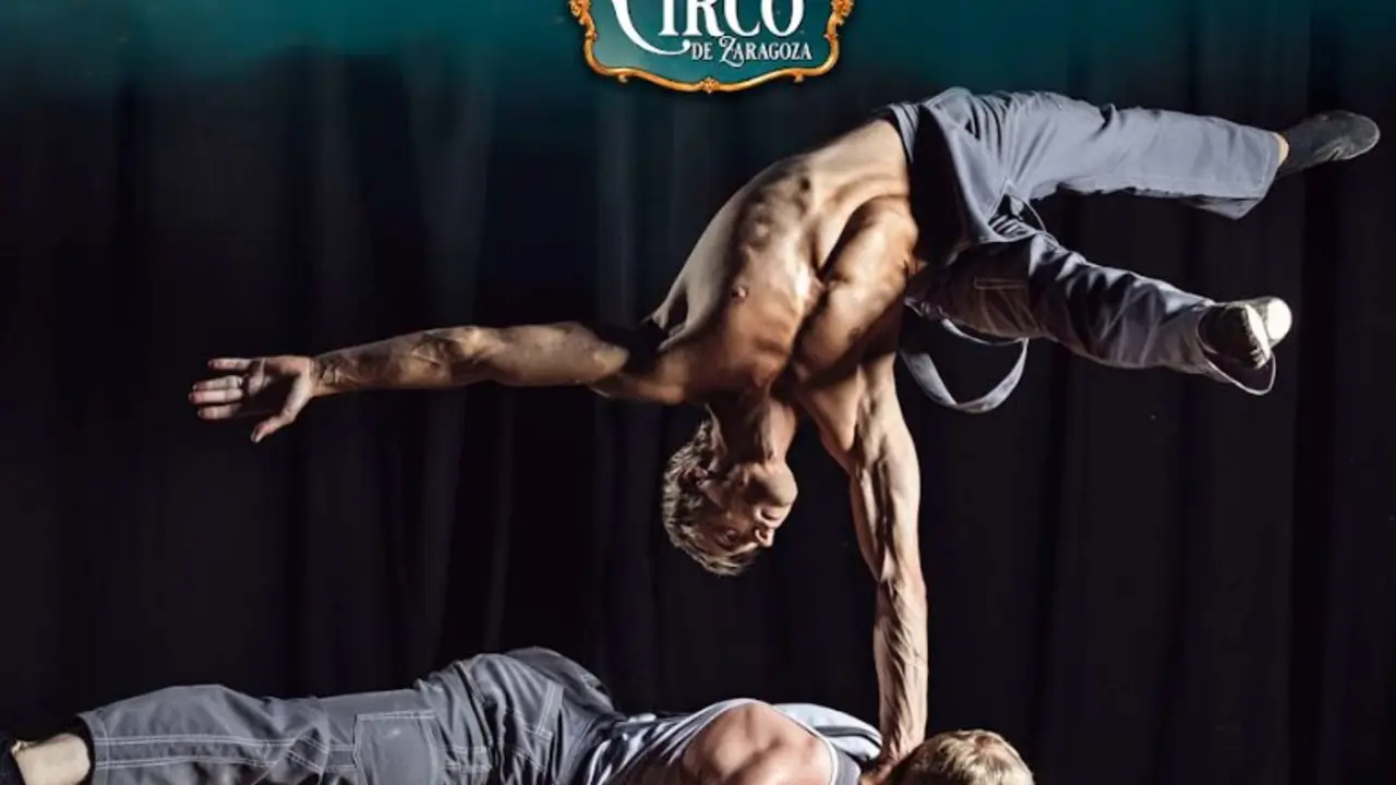 Festival internacional de circo en Zaragoza, carpa blanca de Valdespartera
