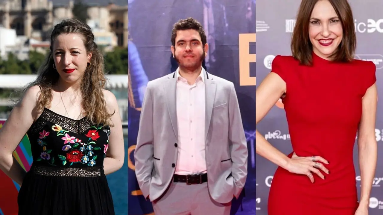 Pilar Palomero, Javier Macipe y Paula Ortiz.