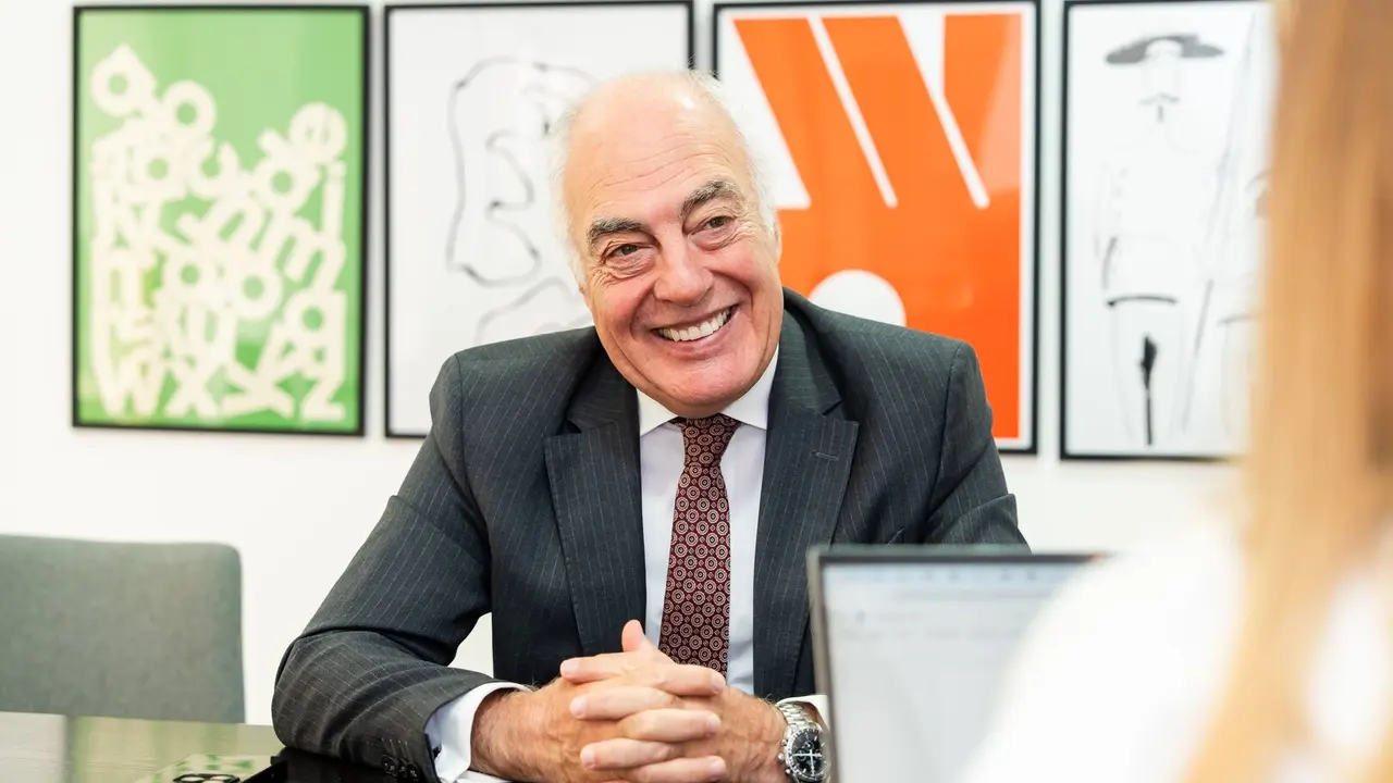 Jos&eacute; Luis Rodrigo, presidente de Fundaci&oacute;n Ibercaja / &Aacute;LVARO CALVO