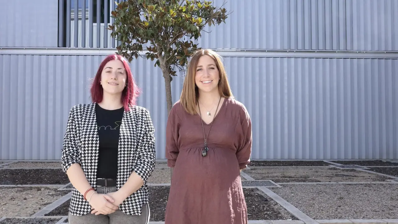 Ana Serrano (I3A) y Mar&iacute;a Sancho (INMA e IIS Arag&oacute;n). / UNIVERSIDAD DE ZARAGOZA
