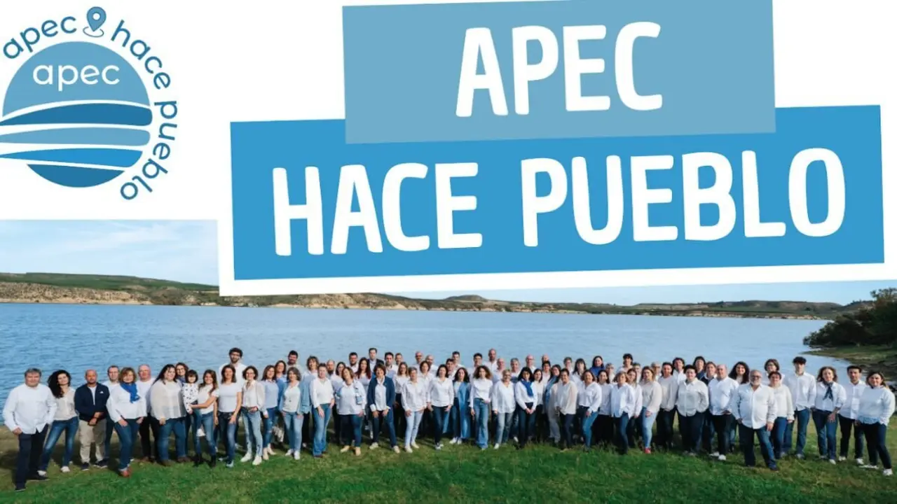 Imagen de la campa&ntilde;a 'APEC hace pueblo'. / HA