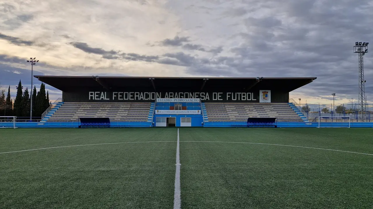 Estadio Pedro Sancho de la Real Federaci&oacute;n Aragonesa de F&uacute;tbol / RFAF