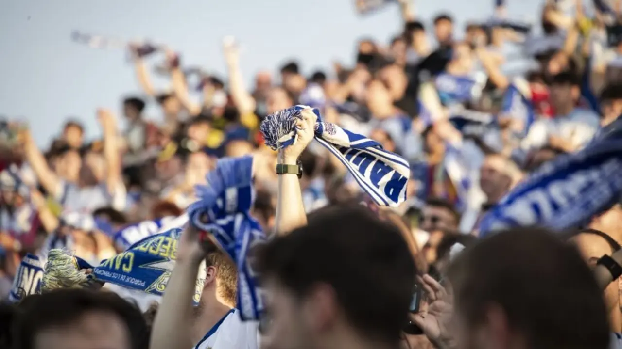 Afici&oacute;n del Real Zaragoza durante el partido ante el Valladolid / LaLiga