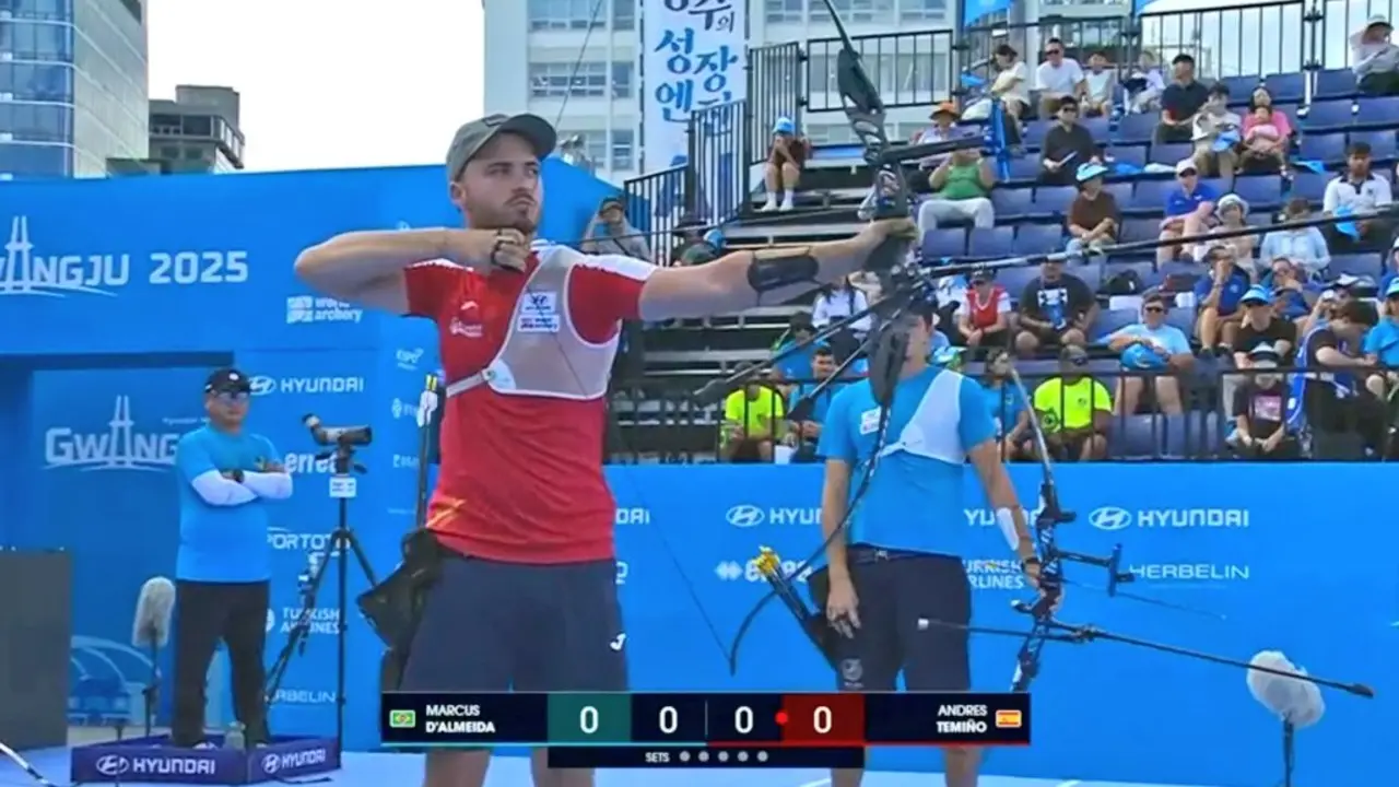 Andr&eacute;s Temi&ntilde;o, campe&oacute;n del mundo de recurvo individual / RFETA